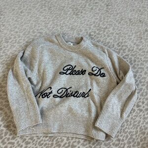 Abercrombie “Please Do Not Disturb” Sweater